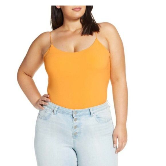 Leith Yellow Sexy Camisole size 4X - Picture 1 of 6